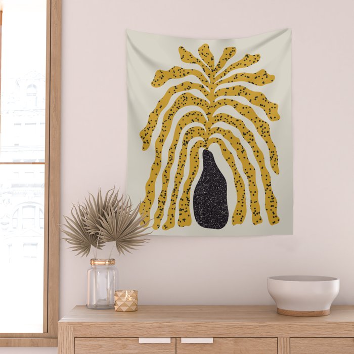 Modern Vase #3 Wall Tapestry Gallery Image 2