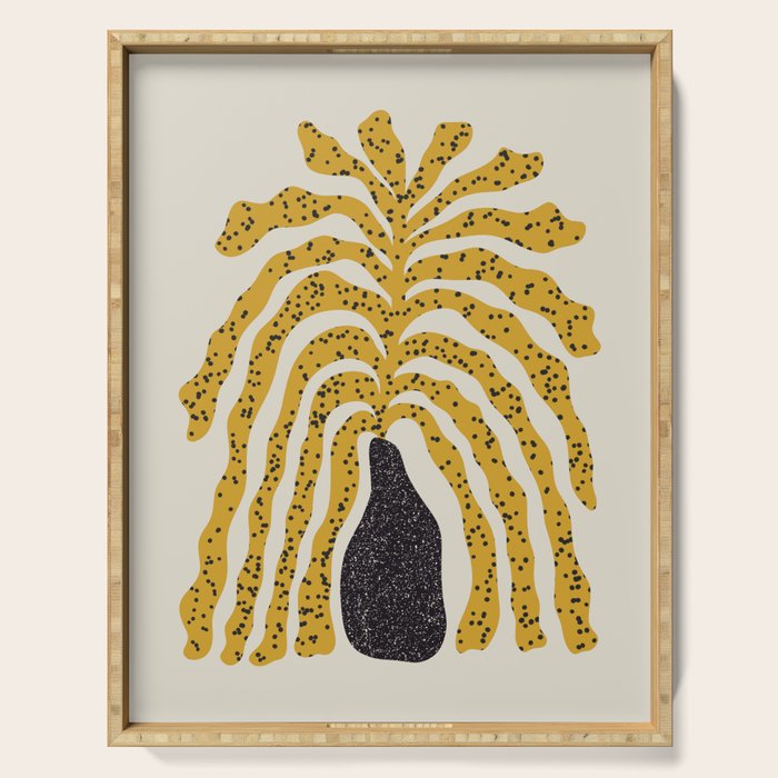 Modern Vase #3 Serving Tray Gallery Image 1