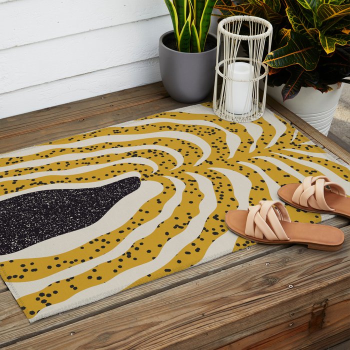 Modern Vase #3 Outdoor Rug Gallery Image 2