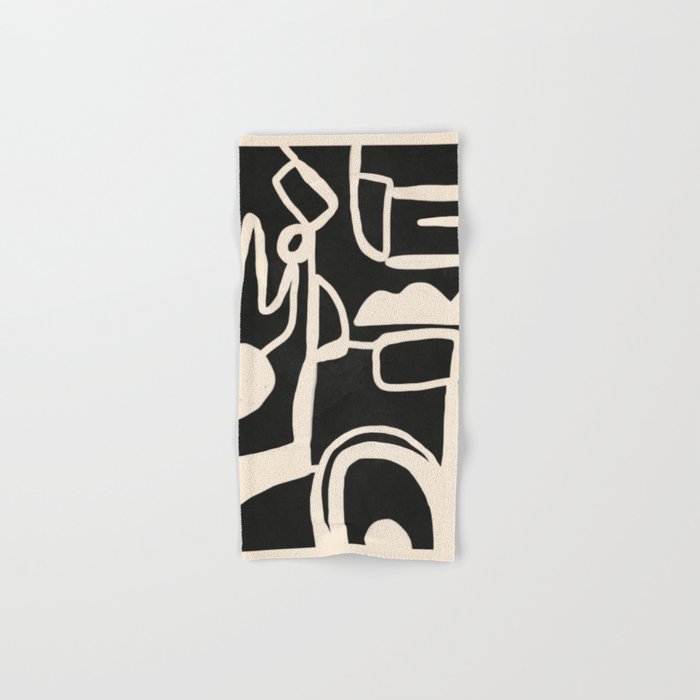 Abstract Lines 1 Bath Towel Gallery Image 1