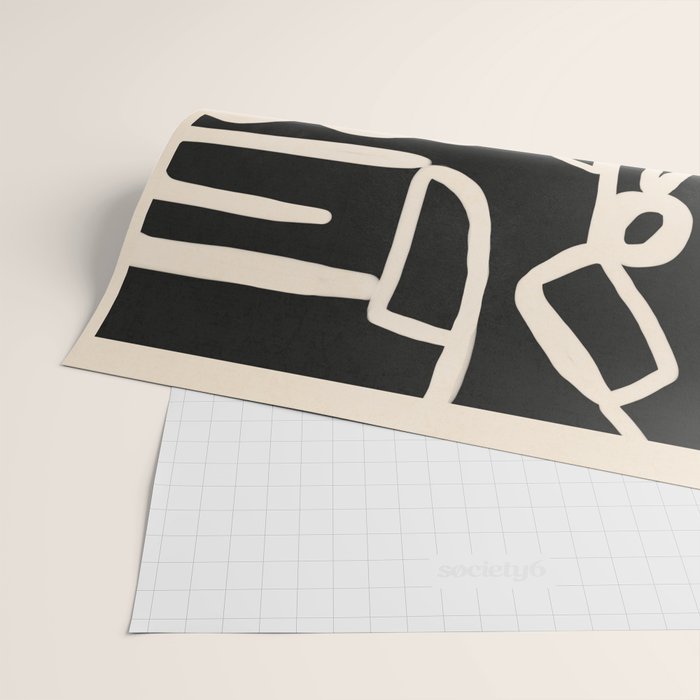 Abstract Lines 1 Wrapping Paper Gallery Image 2