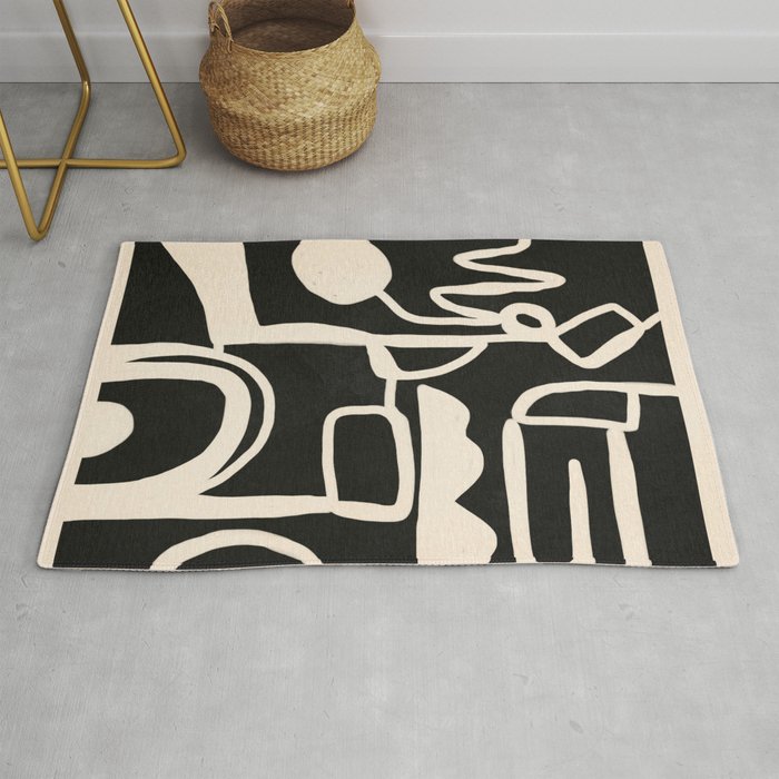 Abstract Lines 1 Rug Gallery Image 1