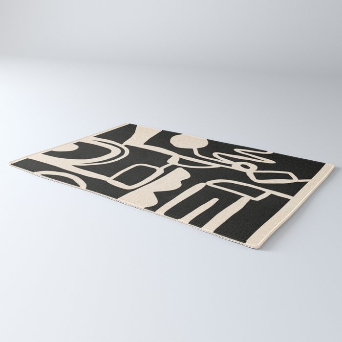 Abstract Lines 1 Rug Gallery Image 3