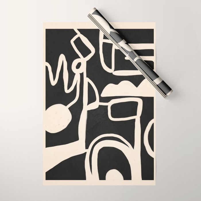 Abstract Lines 1 Wrapping Paper Gallery Image 1