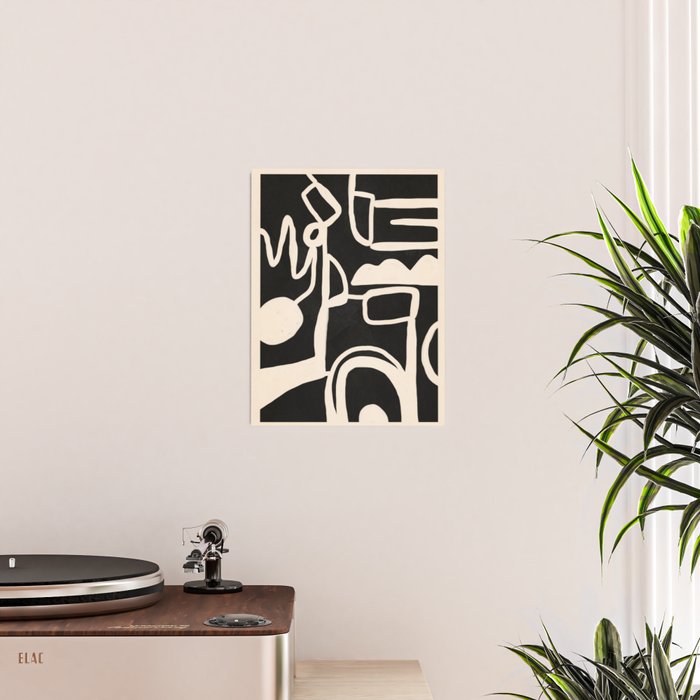 Abstract Lines 1 Poster Gallery Image 2