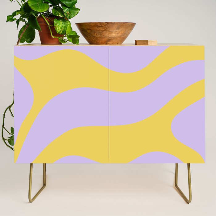 Wavy Land - Lime & Lilac Credenza Gallery Image 1