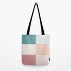 Color Block Line Pattern XIII Tote Bag Gallery Image 2