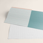 Color Block Line Pattern XIII Wrapping Paper Gallery Image 2