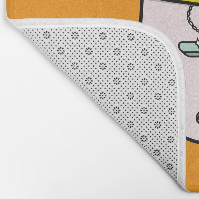 Gemini Keychain Bath Mat Gallery Image 2
