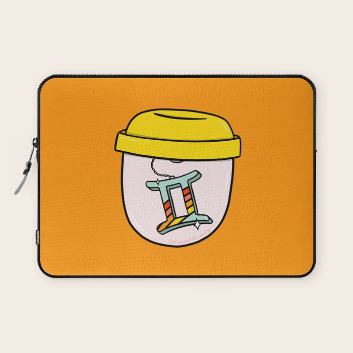 Gemini Keychain Laptop Sleeve Gallery Image 1