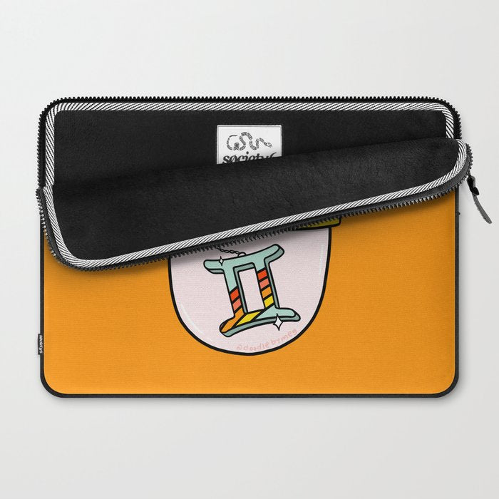 Gemini Keychain Laptop Sleeve Gallery Image 2