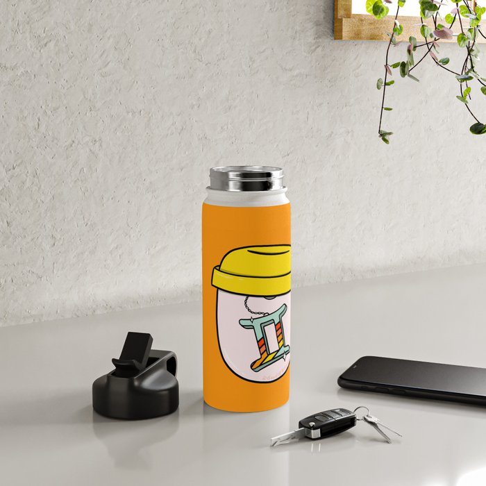 Gemini Keychain Water Bottle Gallery Image 4