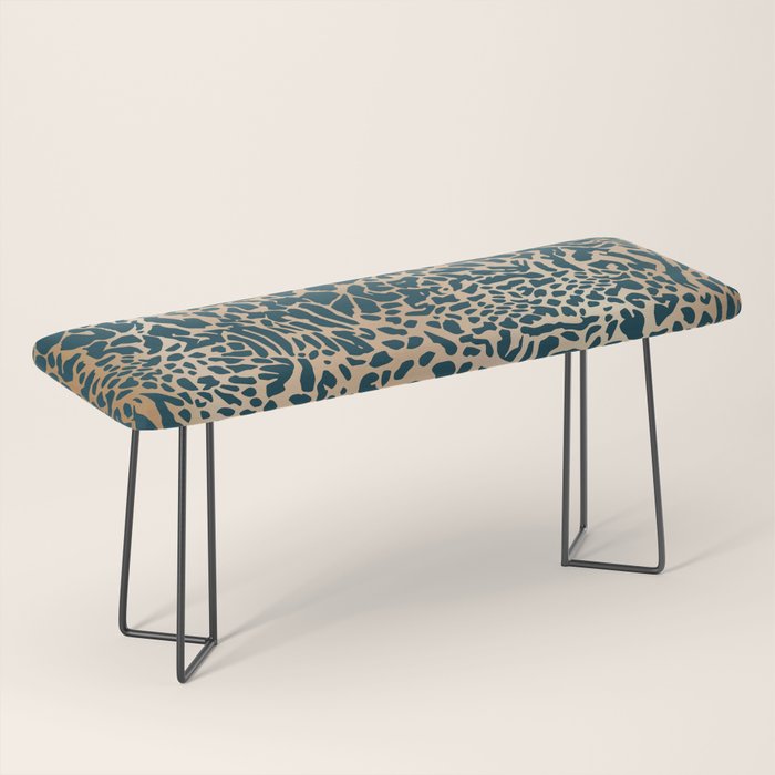 Exotic Wild Pattern Bench Gallery Image 1