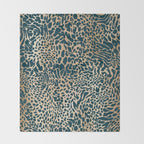 Exotic Wild Pattern Throw Blanket Gallery Image 2