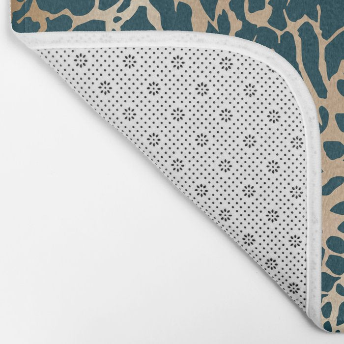 Exotic Wild Pattern Bath Mat Gallery Image 2