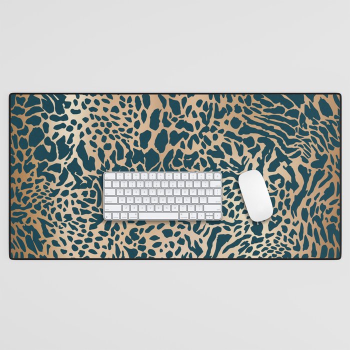 Exotic Wild Pattern Desk Mat Gallery Image 1