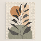 Tropical Leaf- Abstract Art 23 Jigsaw Puzzle Gallery Image 1