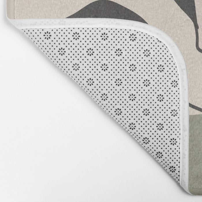 Tropical Leaf- Abstract Art 23 Bath Mat Gallery Image 2