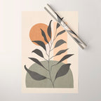 Tropical Leaf- Abstract Art 23 Wrapping Paper Gallery Image 1