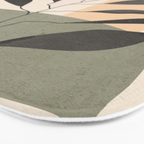 Tropical Leaf- Abstract Art 23 Bath Mat Gallery Image 3