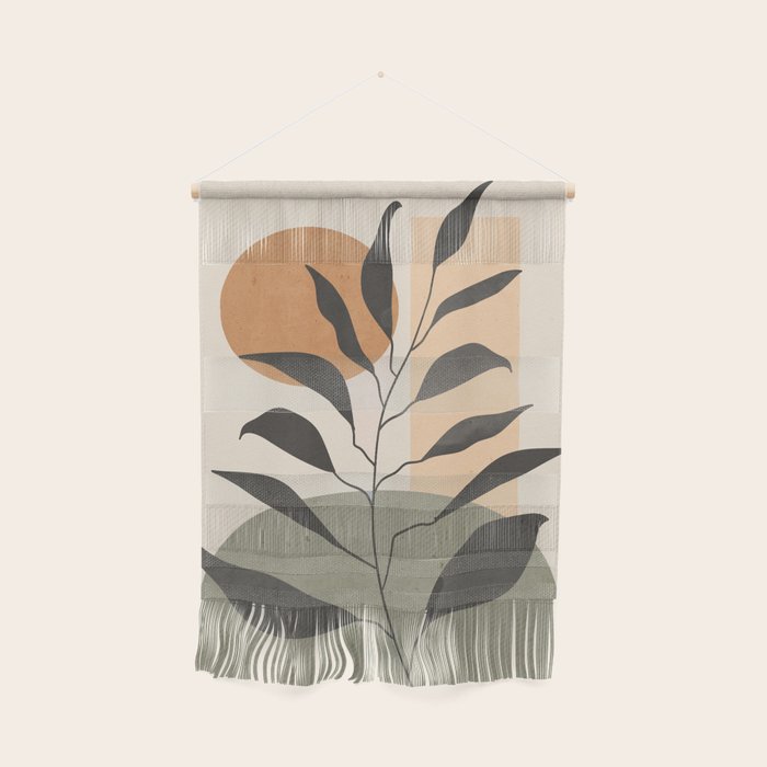 Tropical Leaf- Abstract Art 23 Wall Hanging Gallery Image 1