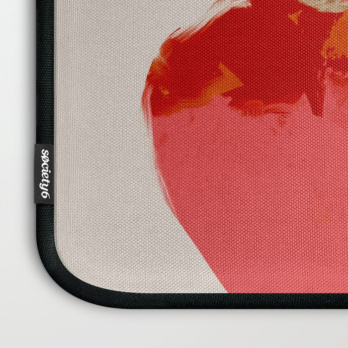 minimal abstract pink shapes Laptop Sleeve Gallery Image 3