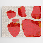 minimal abstract pink shapes Jigsaw Puzzle Gallery Image 1