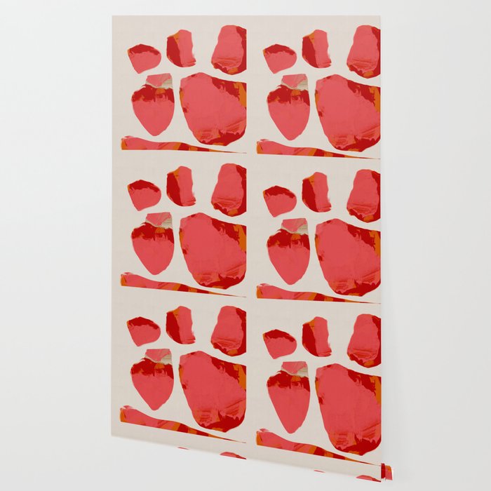 minimal abstract pink shapes Wallpaper Gallery Image 2