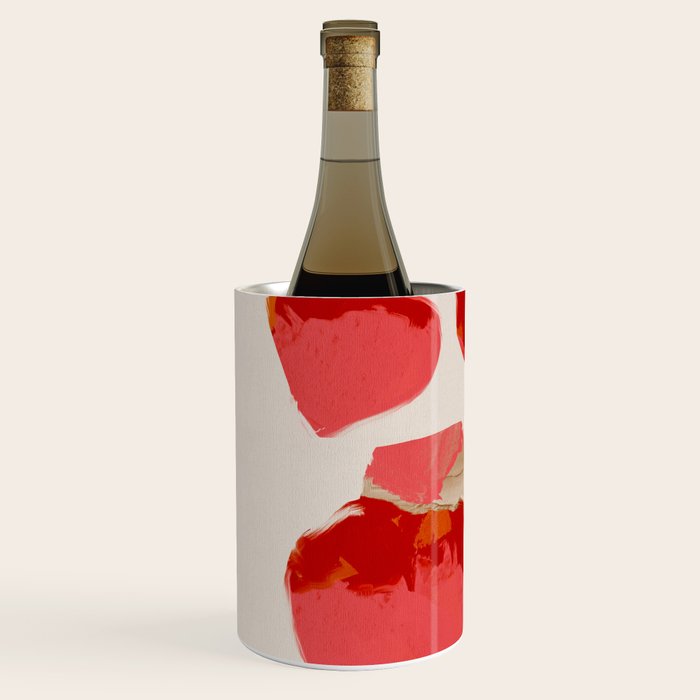 minimal abstract pink shapes Wine Chiller Gallery Image 2