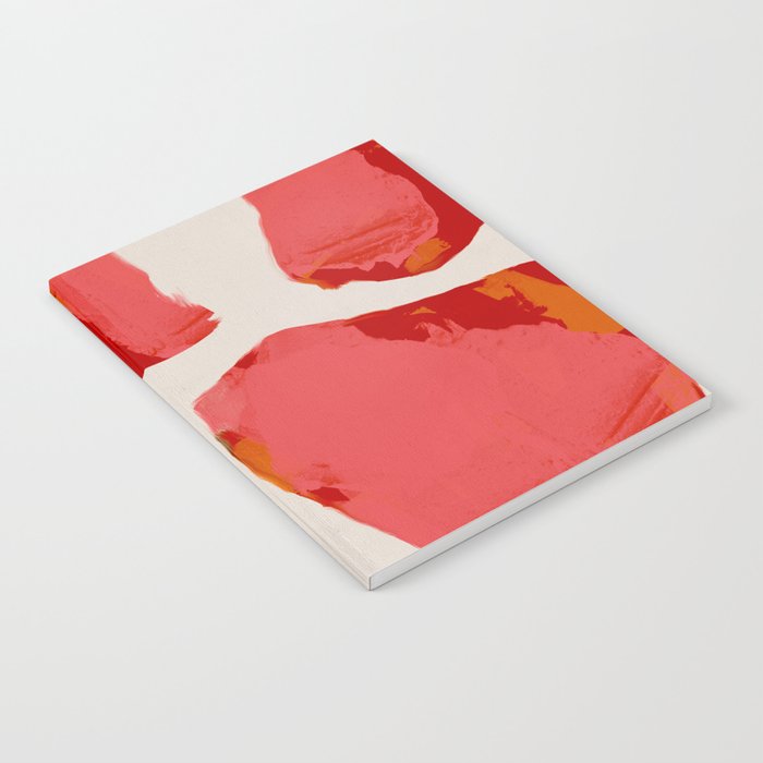 minimal abstract pink shapes Notebook Gallery Image 1