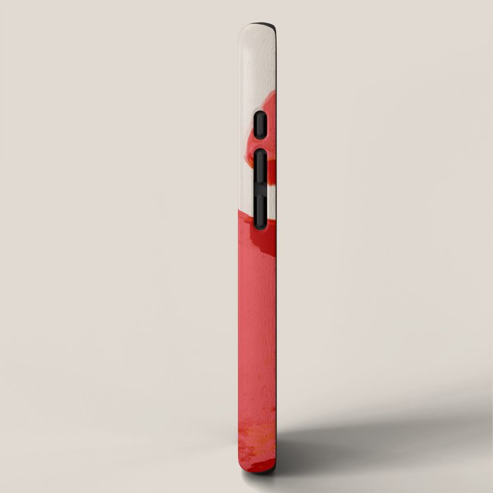 minimal abstract pink shapes iPhone Case Gallery Image 2