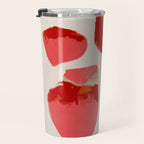 minimal abstract pink shapes Travel Mug Gallery Image 3