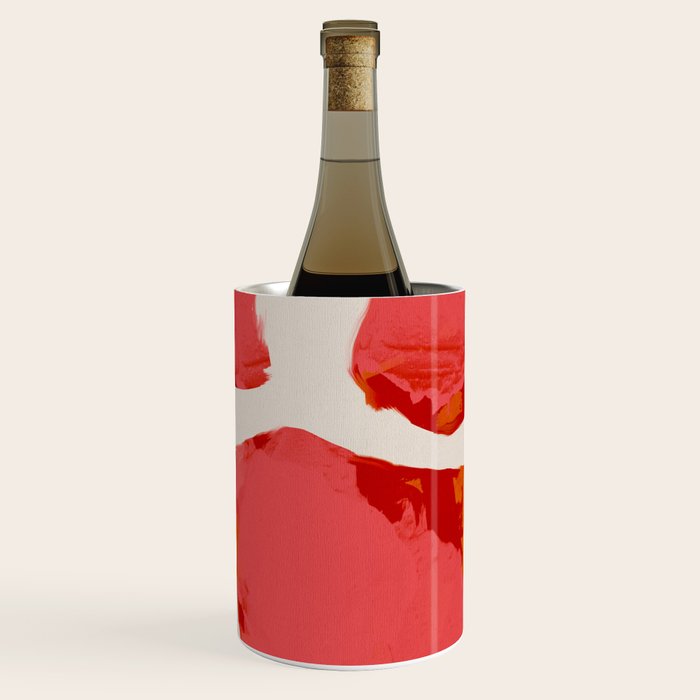 minimal abstract pink shapes Wine Chiller Gallery Image 3