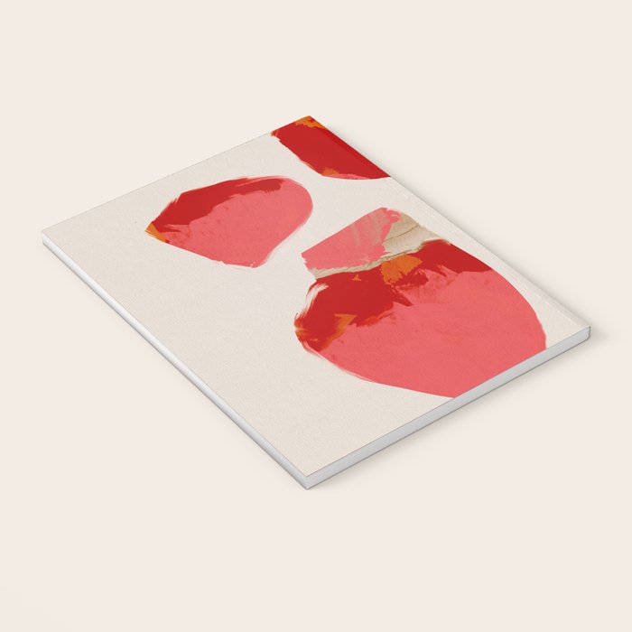 minimal abstract pink shapes Notebook Gallery Image 3