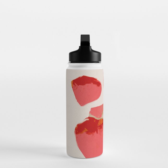 minimal abstract pink shapes Water Bottle Gallery Image 3
