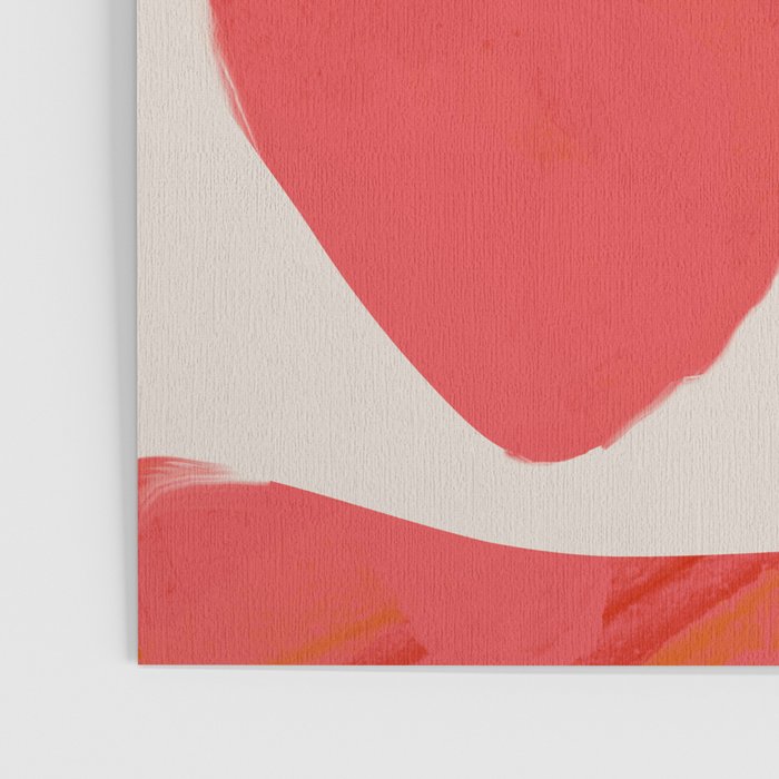 minimal abstract pink shapes Poster Gallery Image 3