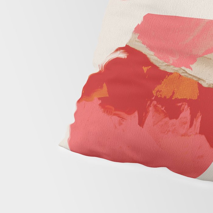 minimal abstract pink shapes Pillow Sham Gallery Image 4