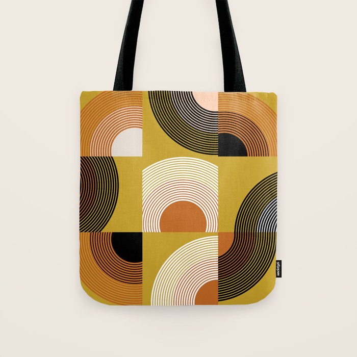 mid century arcs Tote Bag Gallery Image 1