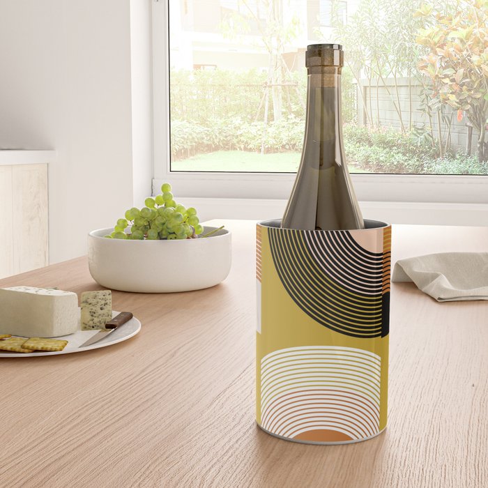mid century arcs Wine Chiller Gallery Image 4