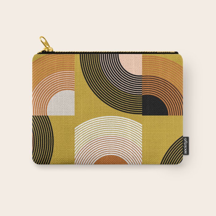 mid century arcs Carry All Pouch Gallery Image 1