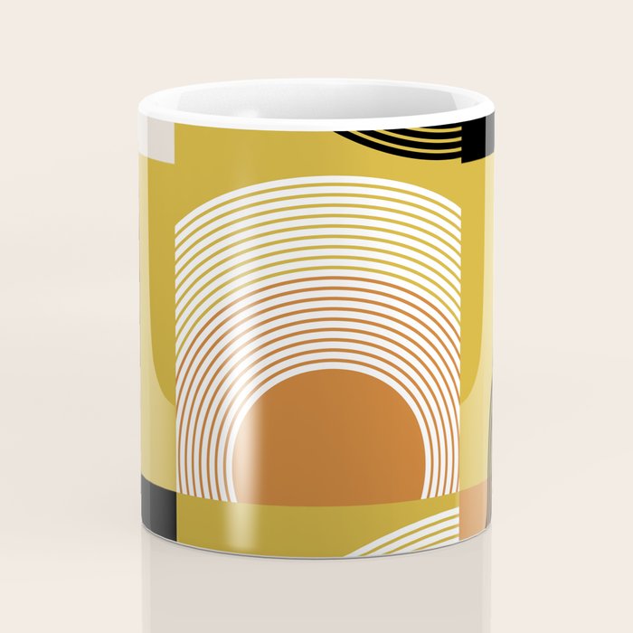 mid century arcs Coffee Mug Gallery Image 4