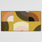 mid century arcs Desk Mat Gallery Image 3