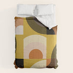 mid century arcs Comforter Gallery Image 6