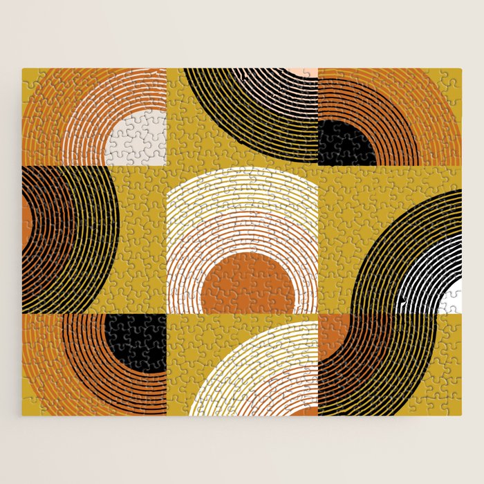 mid century arcs Jigsaw Puzzle Gallery Image 1