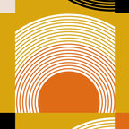 mid century arcs Coffee Mug Gallery Image 2