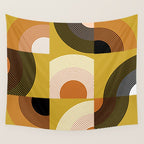 mid century arcs Wall Tapestry Gallery Image 4