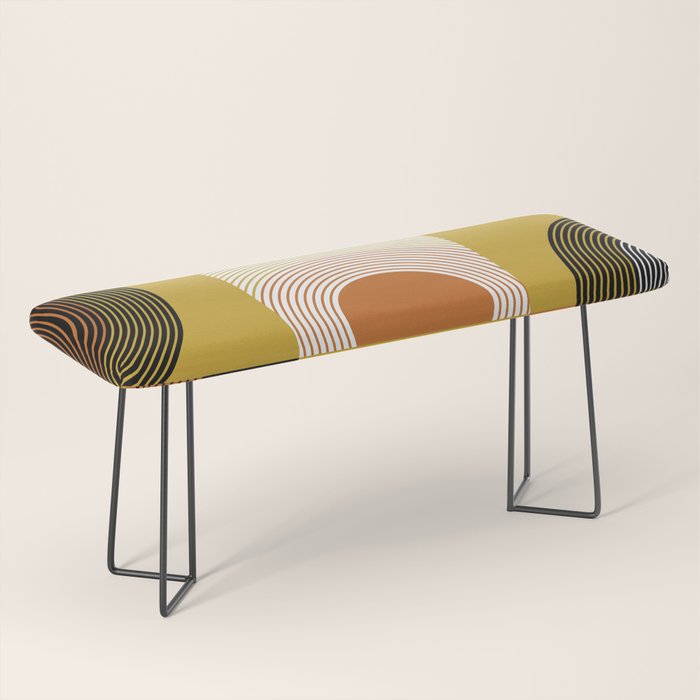 mid century arcs Bench Gallery Image 1