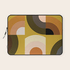 mid century arcs Laptop Sleeve Gallery Image 1