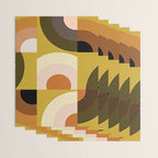 mid century arcs Wrapping Paper Gallery Image 3
