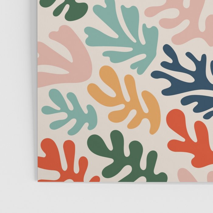 Matisse Colorful Cut Outs Mid Century Modern Art Poster Gallery Image 3